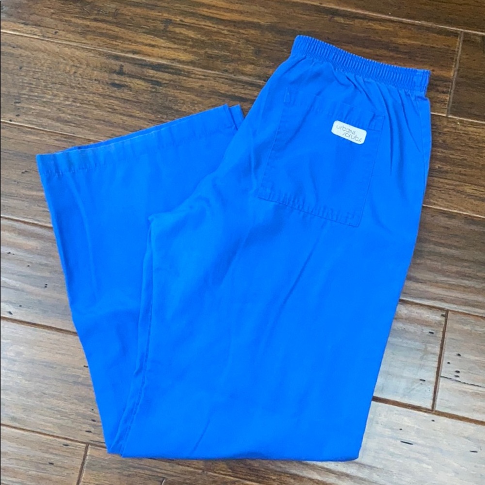 Urbane Vivid Blue Utility Scrub Pants
